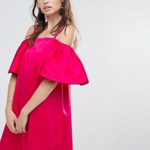 Warehouse Bardot Mini Dress